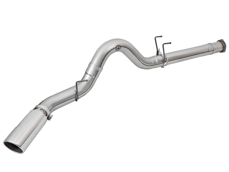 ATLAS aFe Power 49-03090-P 5" DPF-Back Aluminized Steel Exhaust System with Polished Tip, 1 Pack