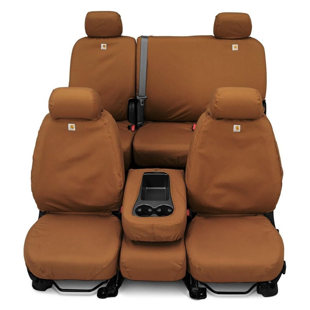 SeatSaver Carhartt Custom Second Row Seat Covers - Brown