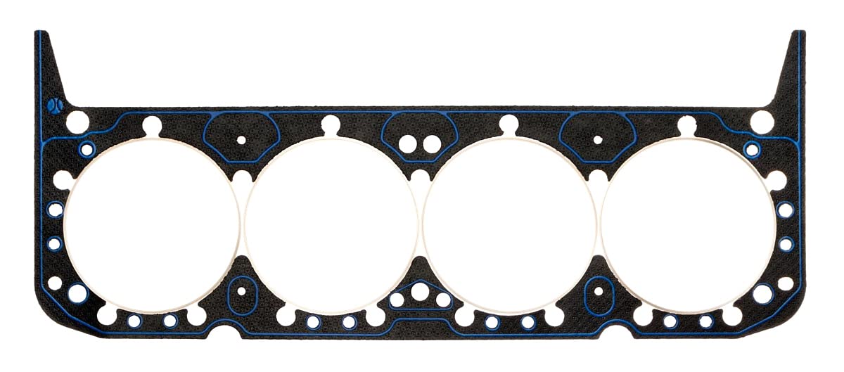 SCE Cylinder Head Gasket, SCE Gaskets Vulcan Cut Ring, 4.200 in Bore, 0.039 in Compression Thickness, Steel Core Laminate