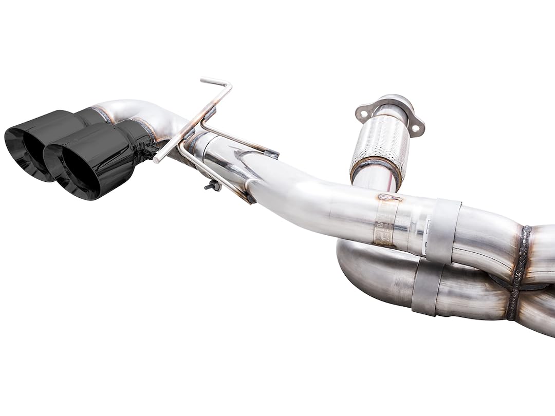 2020 Chevrolet Corvette (C8) AWE Tuning Track Edition Exhaust - Quad Diamond Black Tips