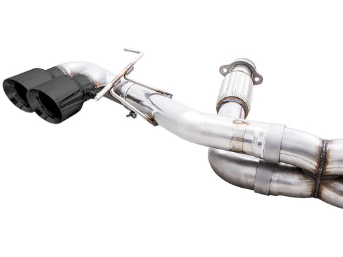 2020 Chevrolet Corvette (C8) AWE Tuning Track Edition Exhaust - Quad Diamond Black Tips