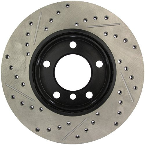 Sport Drilled/Slotted Brake Rotor StopTech 127.34029L (Front Left), 1 Pack