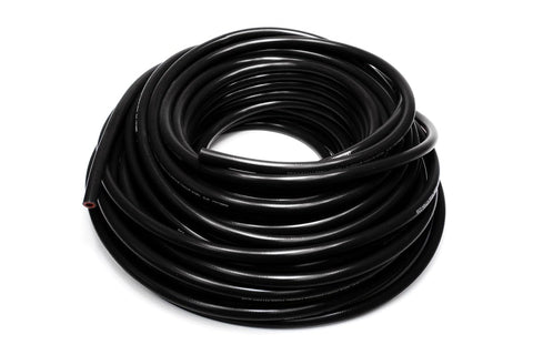 HTHH-087-BLKx100 HPS Silicone High Temperature Reinforced Heater Hose, 200 PSI Maximum Pressure, 100' Length, 7/8" ID, Black