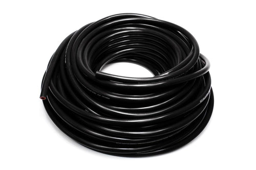 HTHH-087-BLKx100 HPS Silicone High Temperature Reinforced Heater Hose, 200 PSI Maximum Pressure, 100' Length, 7/8" ID, Black