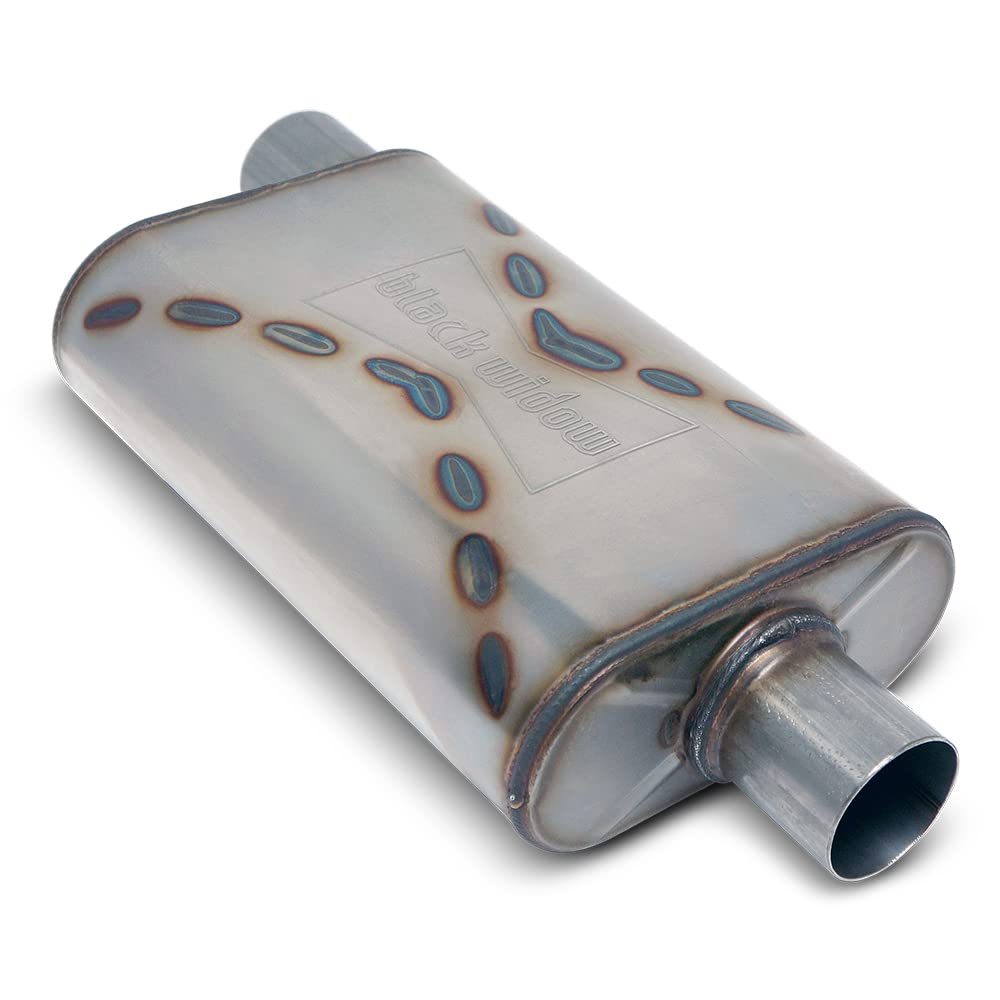 BLACK WIDOW BW001-P TUNED PERFORMANCE EXHAUST Exhaust Muffler