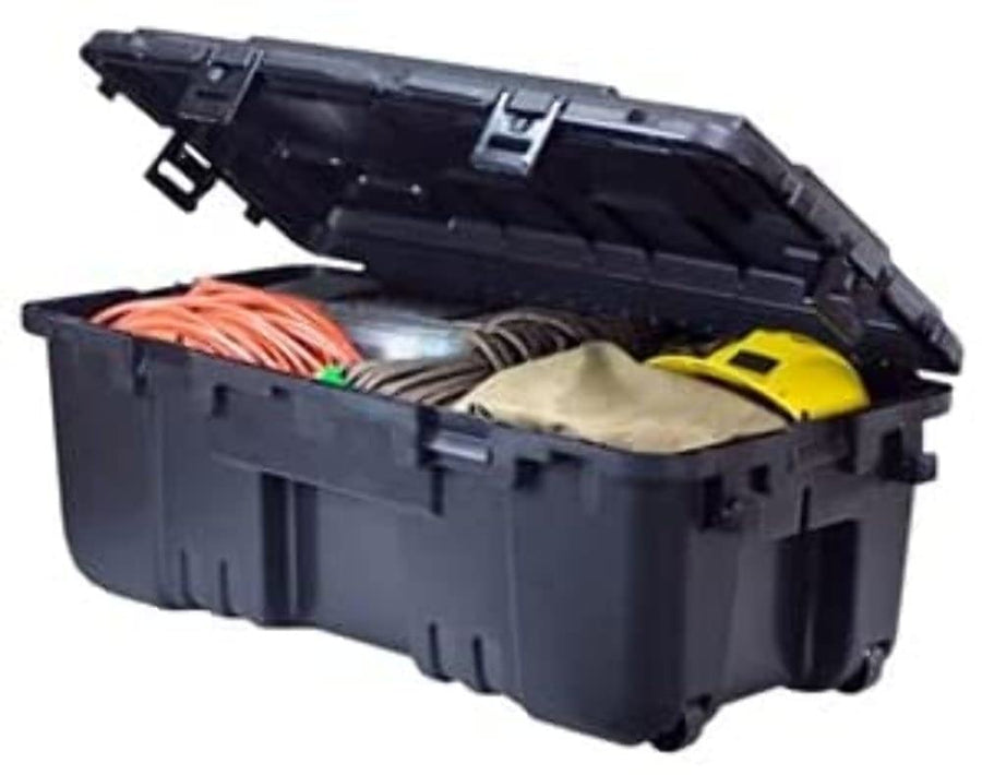 XXL HINGED 1819 Storage Box - 108 Quart Black