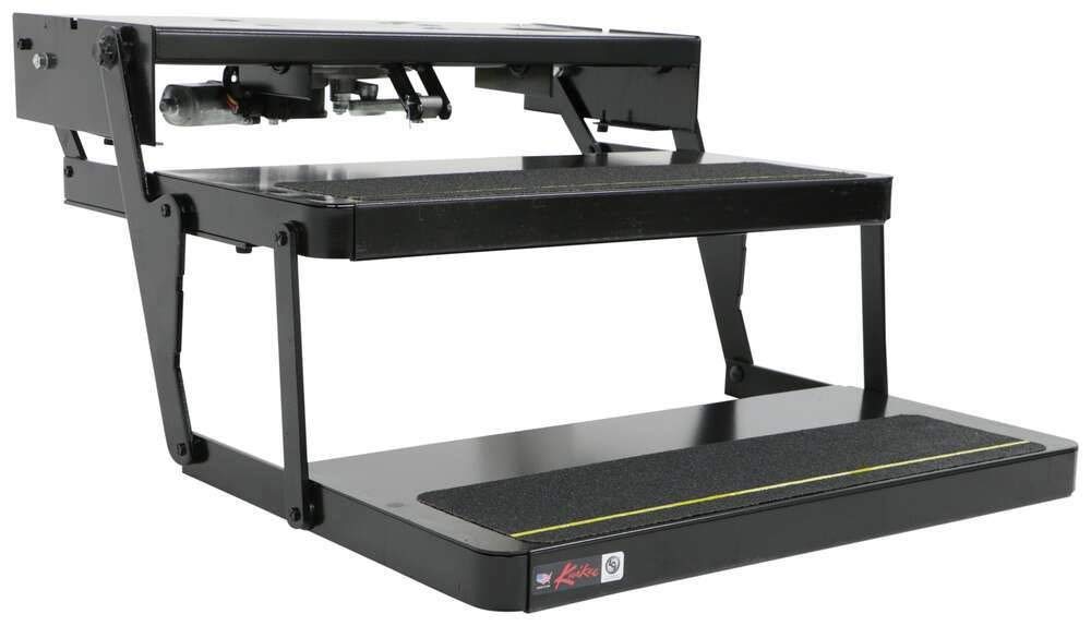 32 Series Kwikee Electric Step Assembly with Logic Control Unit and Power Switch Kit for RVs and Travel Trailers