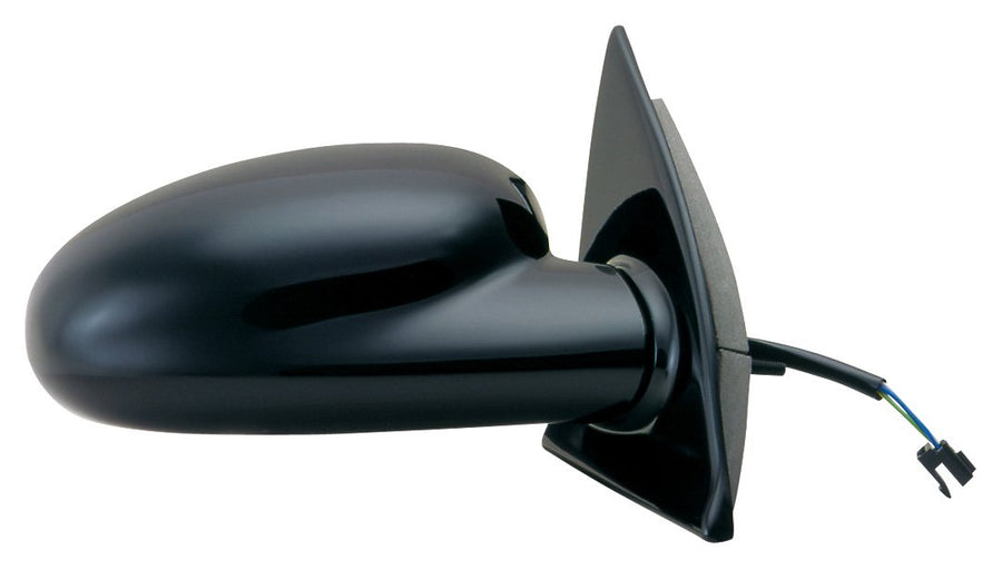 Mirror Passenger Side for Saturn S Series Coupe, Black, Non-Foldaway, Power