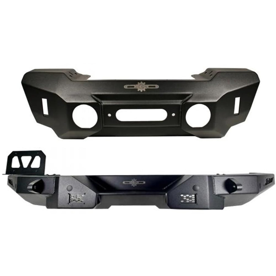 Rock Slide Engineering Bumpers Shorty Front & Full Rear for Jeep Wrangler JL 2018-2025, BPS-1010
