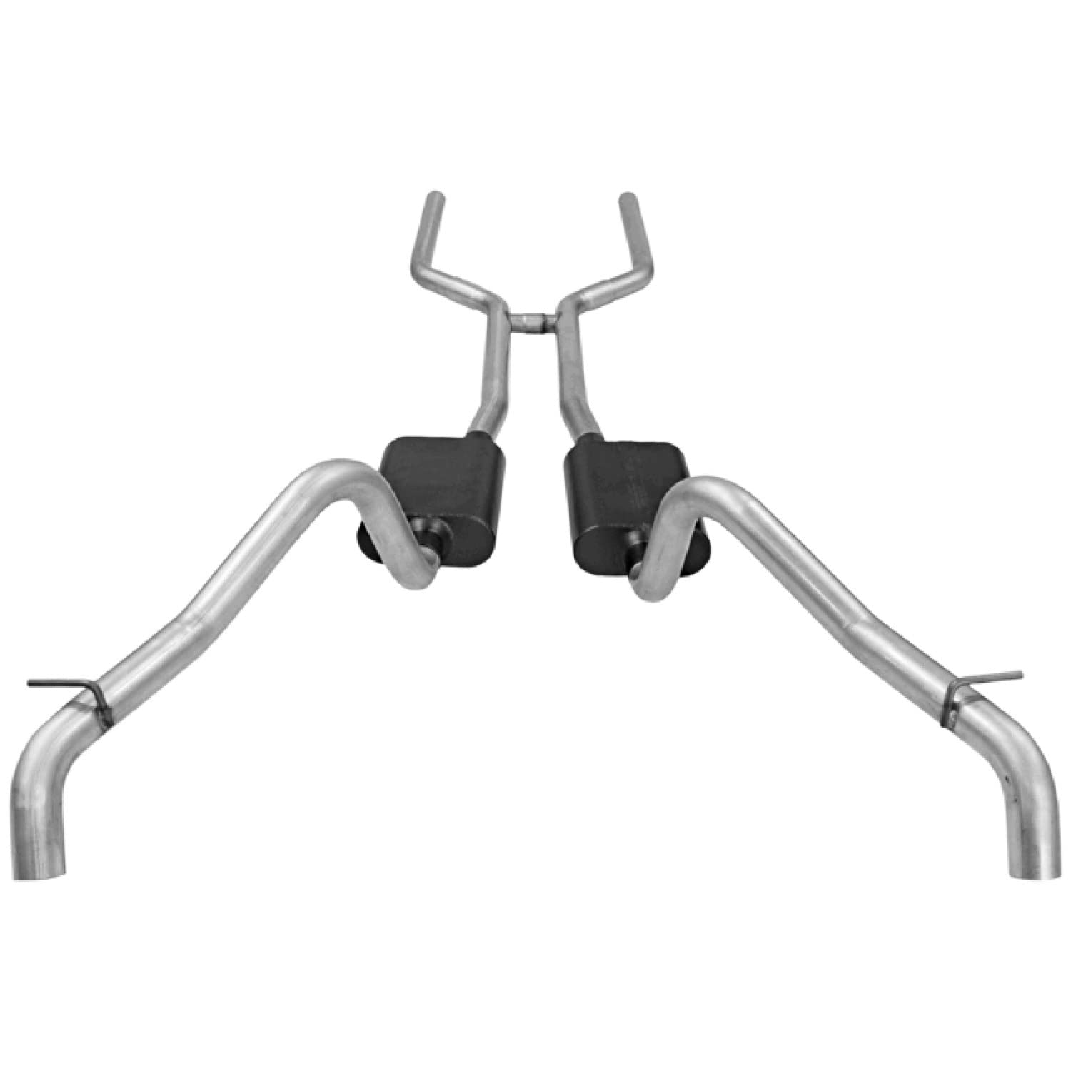Flowmaster American Thunder 17129 Crossmember-Back Exhaust Kit 2.5 Inch Aluminized Steel Compatible with 1967-1968 Camaro and Firebird with V8 engine