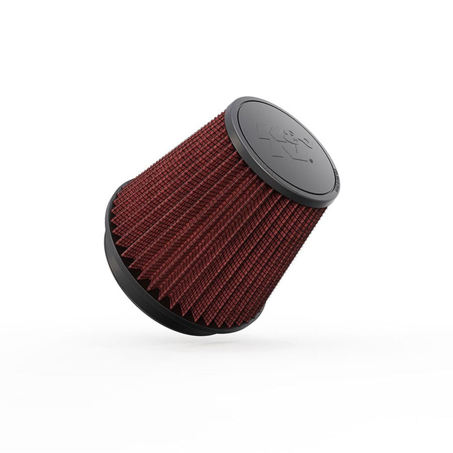 High-Flow K&N Original Lifetime Universal Clamp-On Air Filter: High Performance, Premium, Washable: Flange Diameter: 6 In, Filter Height: 6.5 In, Flange Length: 1 In, Shape: Round Tapered, RF-1042