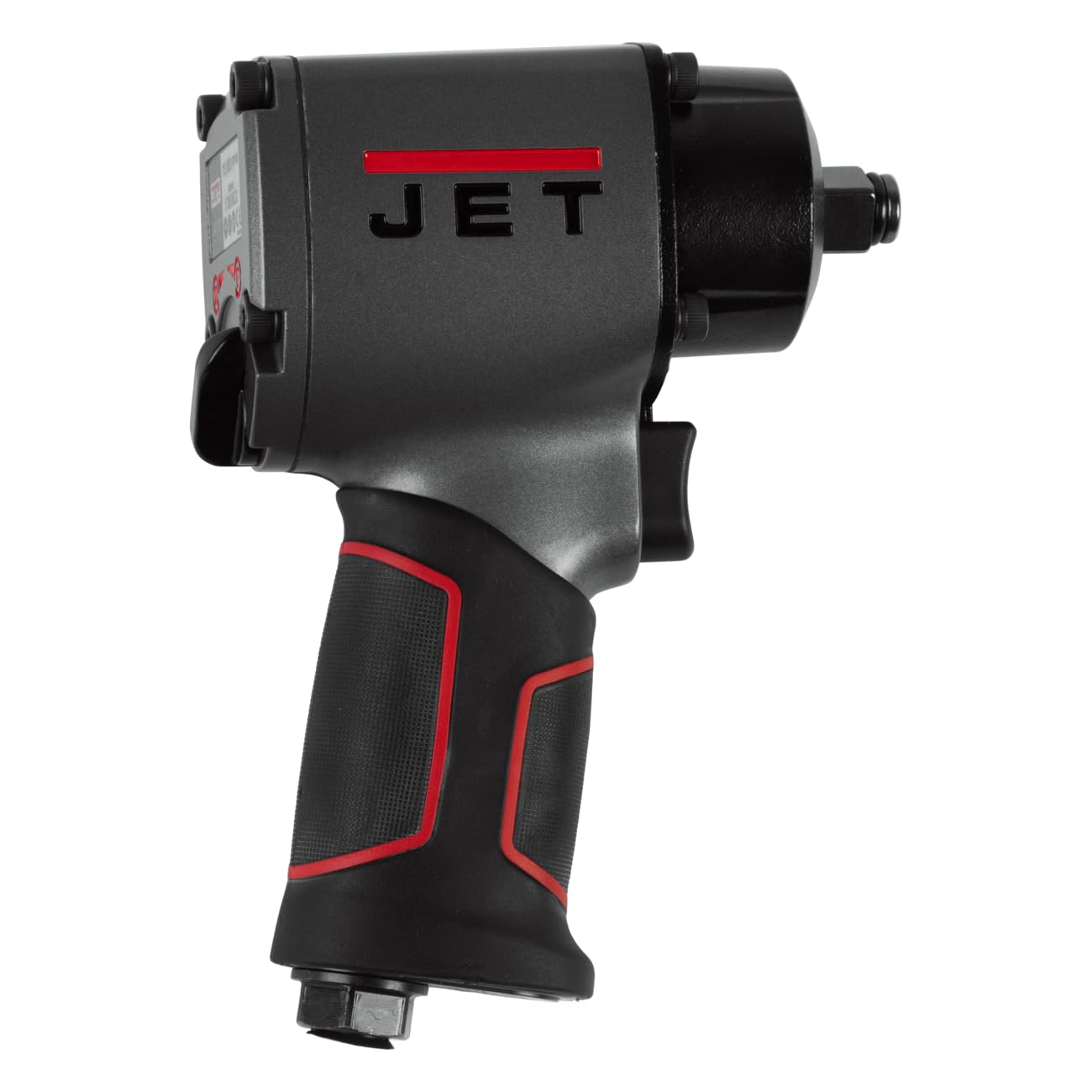 JET Pneumatic 1/2-Inch Impact Wrench, 500 ft-lbs, 10000 RPM (Model JAT-107)