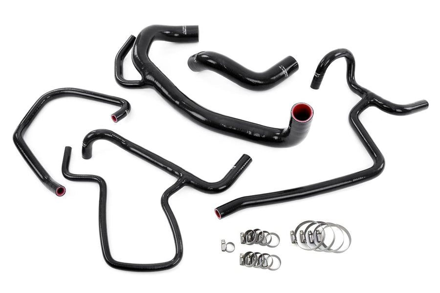 High Temp HPS Reinforced Silicone Black Radiator and Heater Coolant Hose Kit, 57-1616-BLK