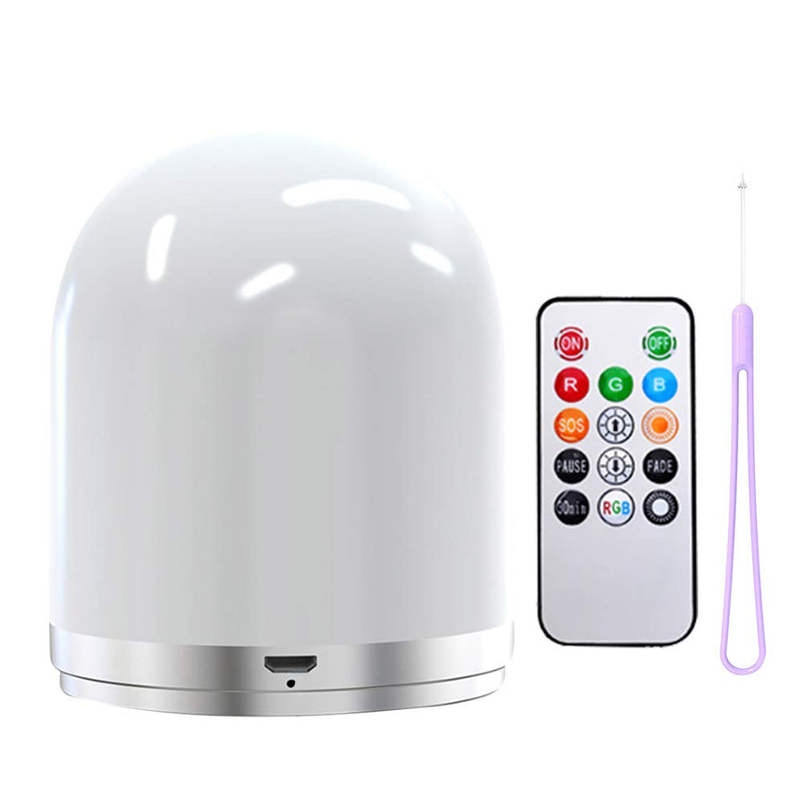 LED Night Light CfoPiryx, Portable Adjustable USB Charging 7 Colors Night Light for Kids, Bedroom Sleeping