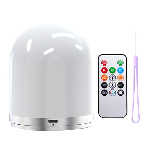 LED Night Light CfoPiryx, Portable Adjustable USB Charging 7 Colors Night Light for Kids, Bedroom Sleeping
