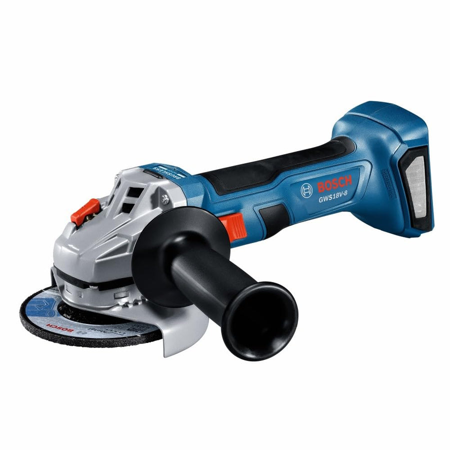 Bosch 18V GWS18V-8N Brushless 4-1/2 In. Angle Grinder with Slide Switch (Bare Tool)