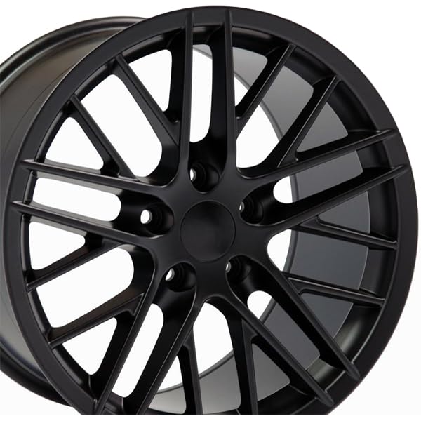 CV08A-17095-5475-54B1 OE Wheels LLC Satin Black Wheel Painted (17 x 9.5 inches /5 x 120 mm, 54 mm Offset)