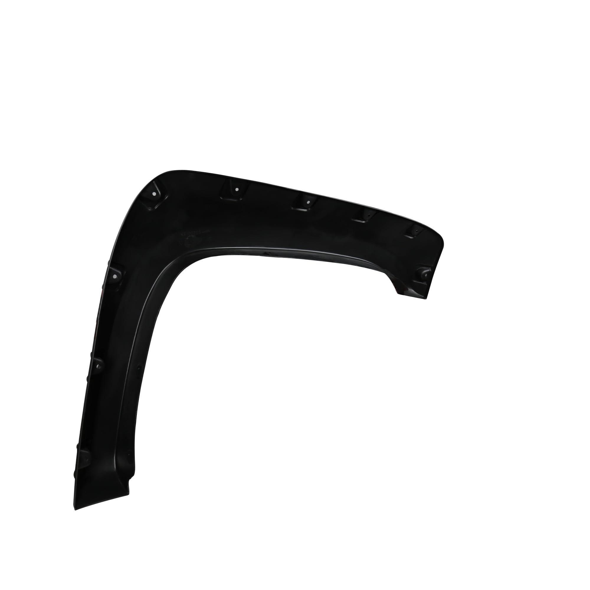 Fender Flares Black Riveted Style Black Compatible with 07-14 Silverado 1500|2007-2014 Chevrolet Silverado 2500|07-14 Silverado 3500-FPSSI07