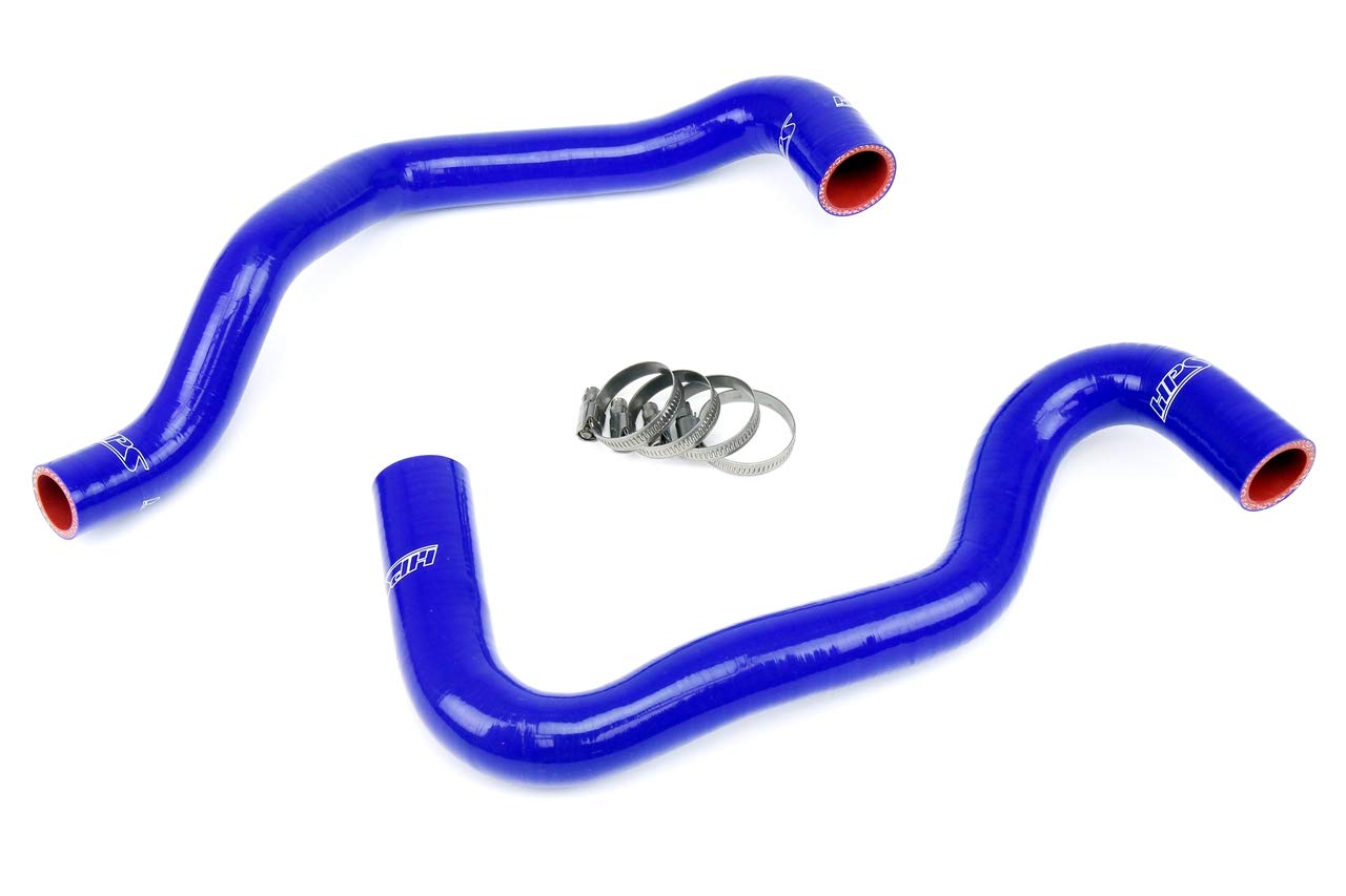 Blue HPS 57-1281-BLUE Silicone Radiator Coolant Hose Kit