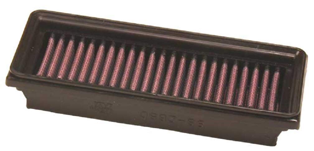 K&N Engine Air Filter: Replacement Car Air Filter, Reusable, Clean Every 75,000 Miles, Washable, Premium: Compatible with 2001-2008 NISSAN/RENAULT (Kubistar, Clio II, Kangoo, Twingo), 33-2860