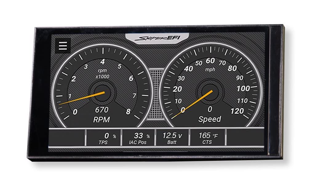 Sniper EFI Holley 553-200 5-Inch Digital Dash