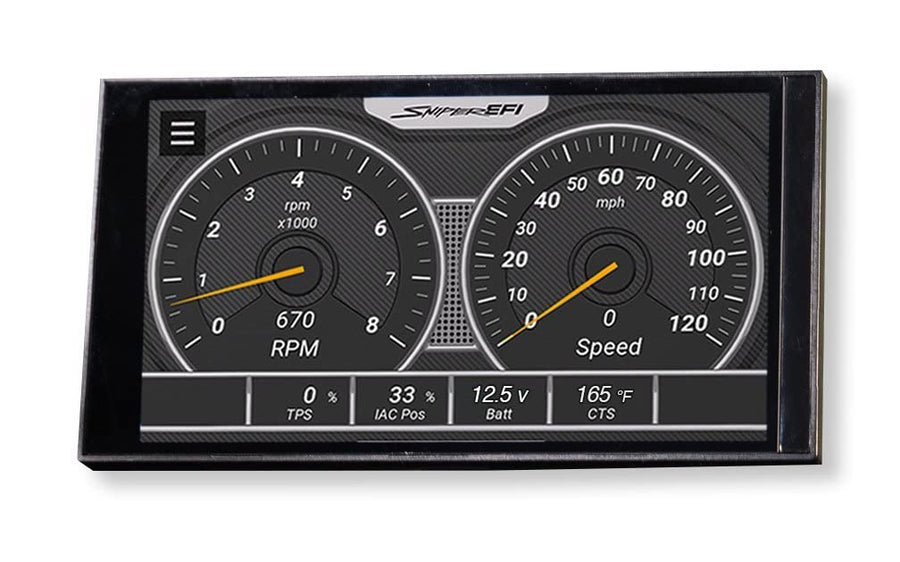 Sniper EFI Holley 553-200 5-Inch Digital Dash