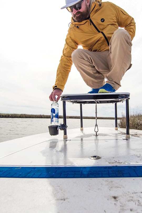 RAILBLAZA DrinkHold – Cup Holder for Kayak & Boat Secure Bases, fits Tumblers, Cans, Bottles, and More