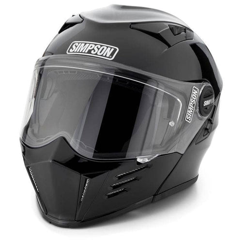 Simpson adult unisex Helmet M59L2 Mod Bandit Lrg Black, Black, Large US