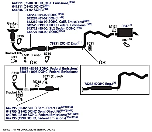 Exhaust Pipe AP Exhaust Products 78232