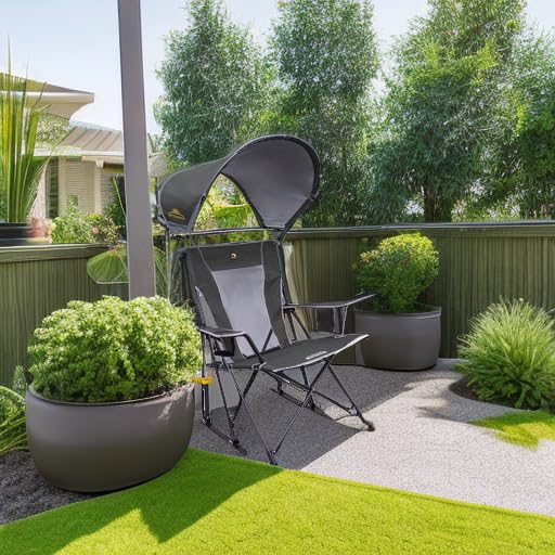 GCI Outdoor Rocking Chair Sunshade with Canopy Outdoor
