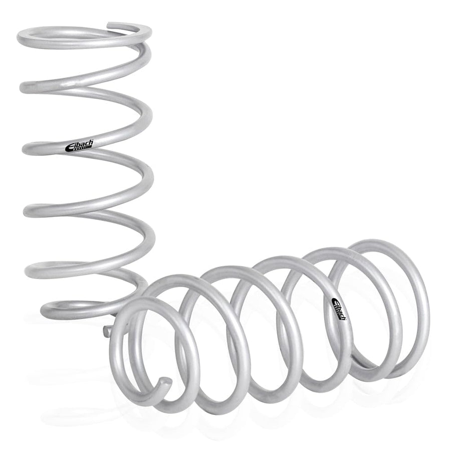 Eibach Pro-Lift Suspension Spring Kit, 1 in Lift, Rear, Steel, Silver Powder Coat, compatible with Toyota Midsize SUV 2012-21, Kit