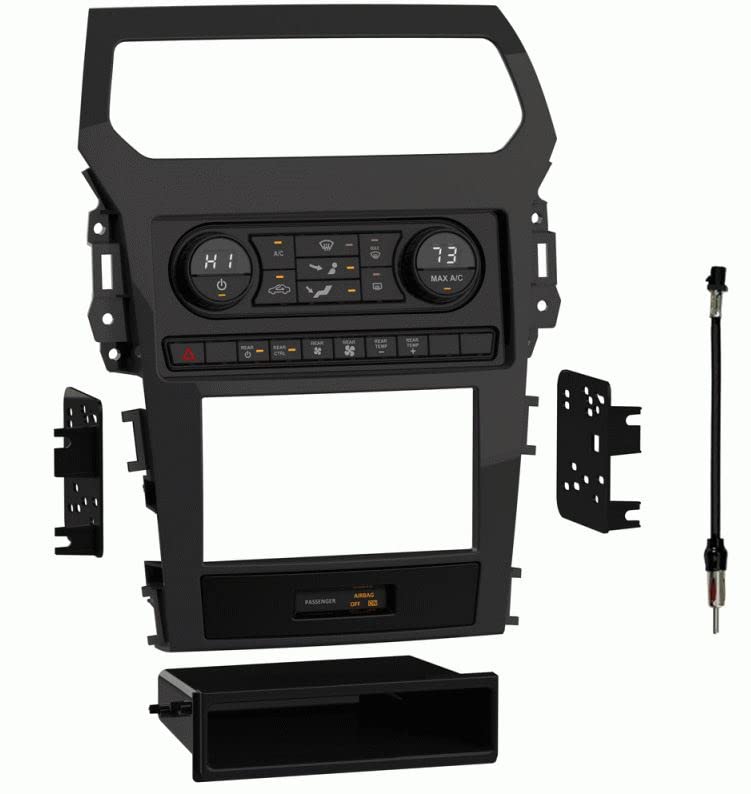 Metra Electronics - Turbo Tactile Ford Explorer 11-15(w/sngl-zone climate cntrl) (99-5852CH) Metra Radio Install kits