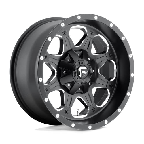 1PC Fuel D534 18X9 6X135/5.5 MT-BLK-MIL 20MM - D53418909857