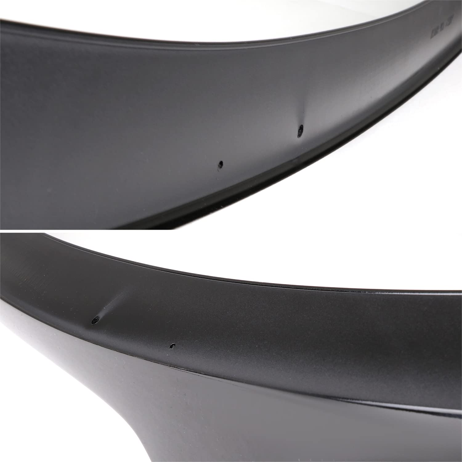 Glossy Black ABS Rear Trunk Spoiler Spec-D Tuning Compatible with 2016-2019 Honda Civic 5 Door Hatchback Models