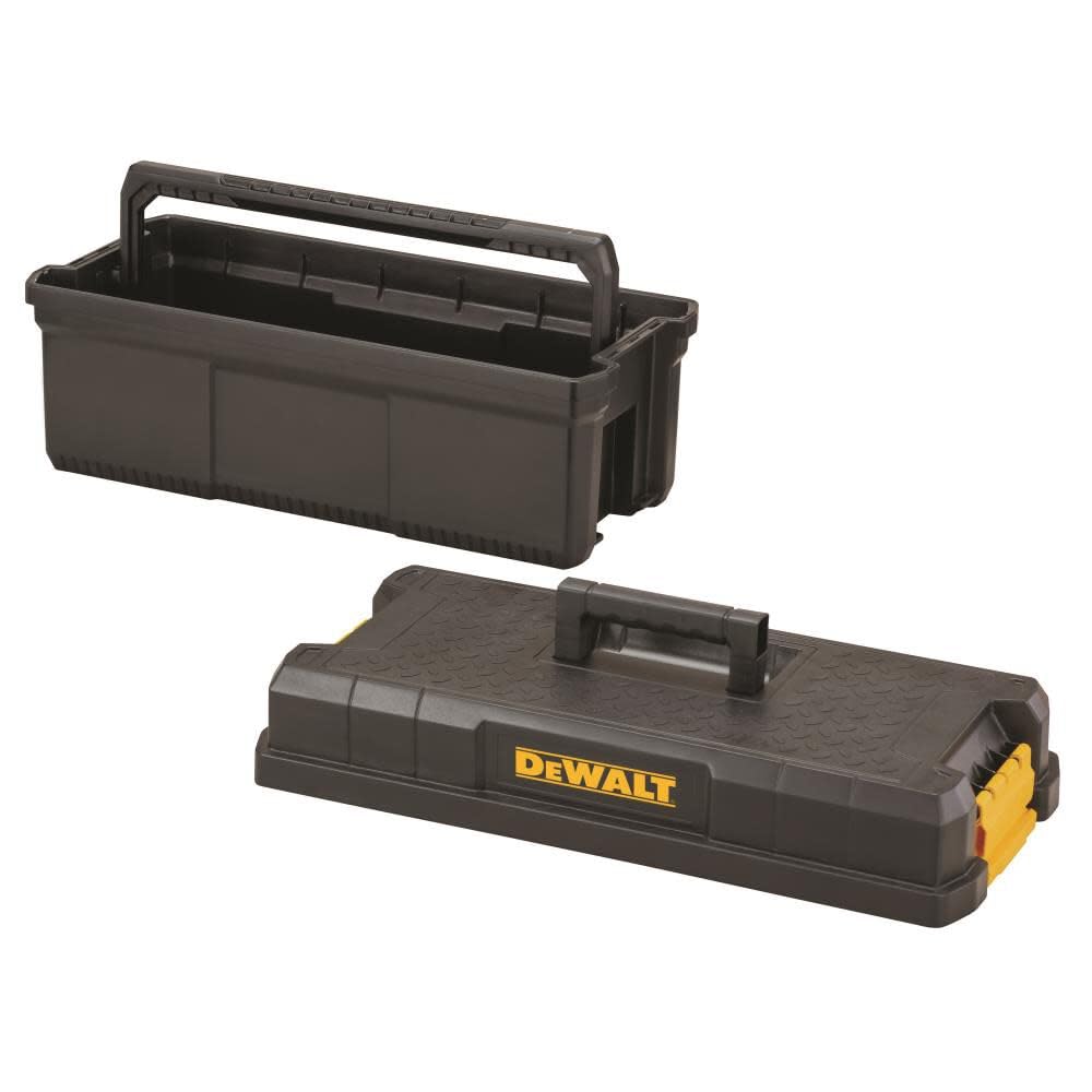 Dewalt 11.65 in. x 25 in. x 11.3 in. Storage Step Stool - DWST25090 Black