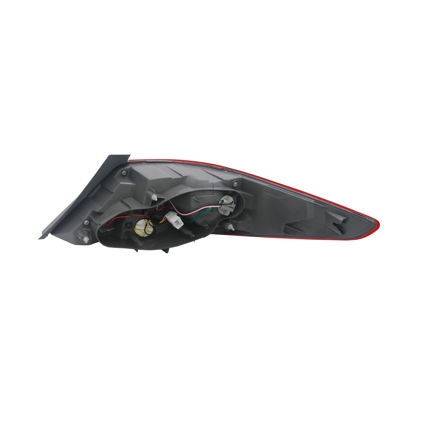 Left TYC Tail Light Assembly Compatible with 2012-2014 Hyundai Accent