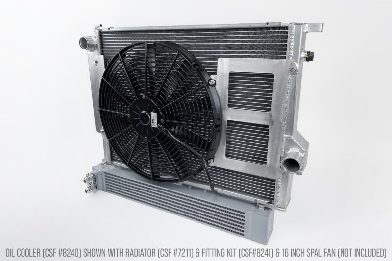 Dual-Pass BMW S54 Swap E36 Race-Spec Oil Cooler