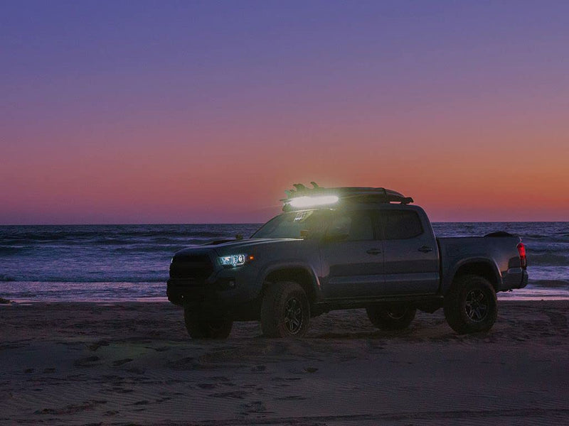 Slimsport Front Runner Roof Rack Kit/Lightbar Ready Compatible with Toyota Tacoma (2005-Current)
