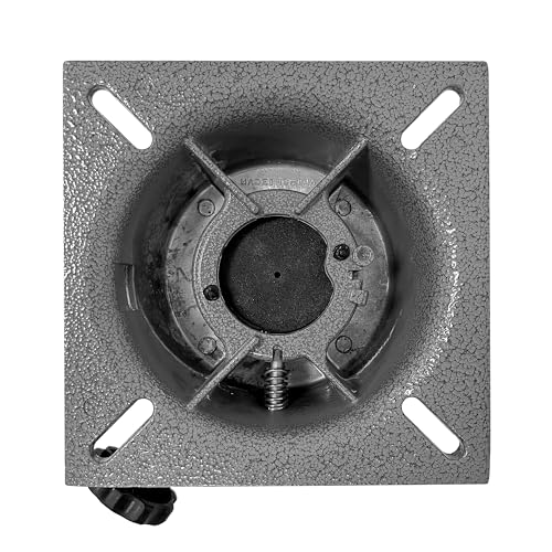 8WP24-6S Wise - 6" Fixed Height Seat Pedestal with Swivel Seat Spider, Tension Adjust Knob and Locking Lever