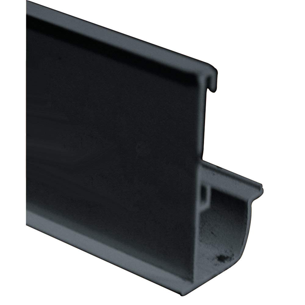 Lrg. Insert Drip Rail AP Products - 16 ft, Black