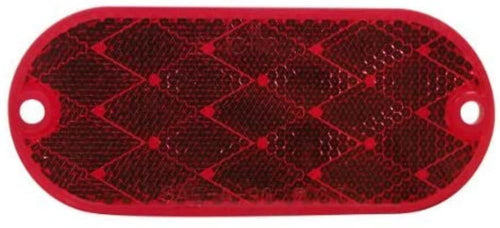 Oblong Peterson Mfg B479R Reflector, 4.375"X1.875"