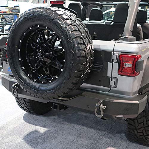 Rear HD Bumper Steelcraft 65-92510 Textured Black Rear HD Bumper
