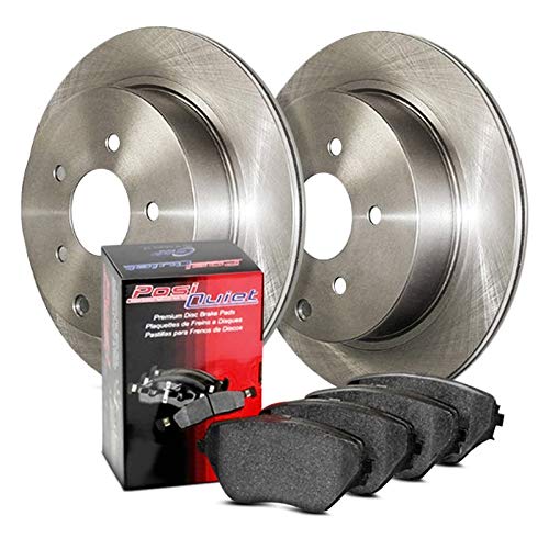 Posi Quiet Centric 907.35186 Brake Pads With C Tek Brake Rotors