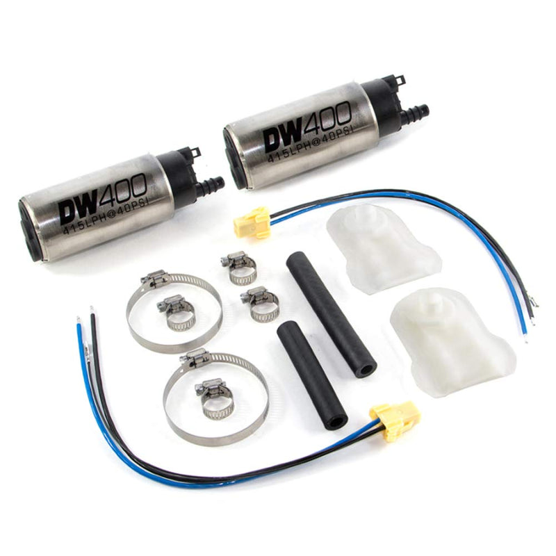 9-401-1049 DeatschWerks in-Tank Fuel Pump (415lph with 9-1049 Install Kit), 1 Pack