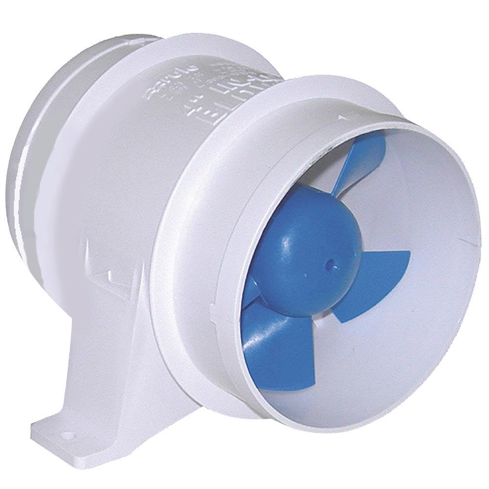 New Rule Bilge Blower-4 Inline Boating Accessories RUL 240, White