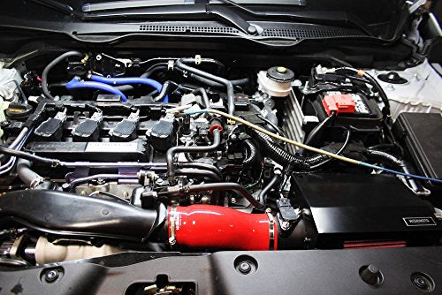 Mishimoto Performance Air Intake MMAI-CIV-16BL Fits Honda Civic 1.5 Turbo 2016-2018 Blue