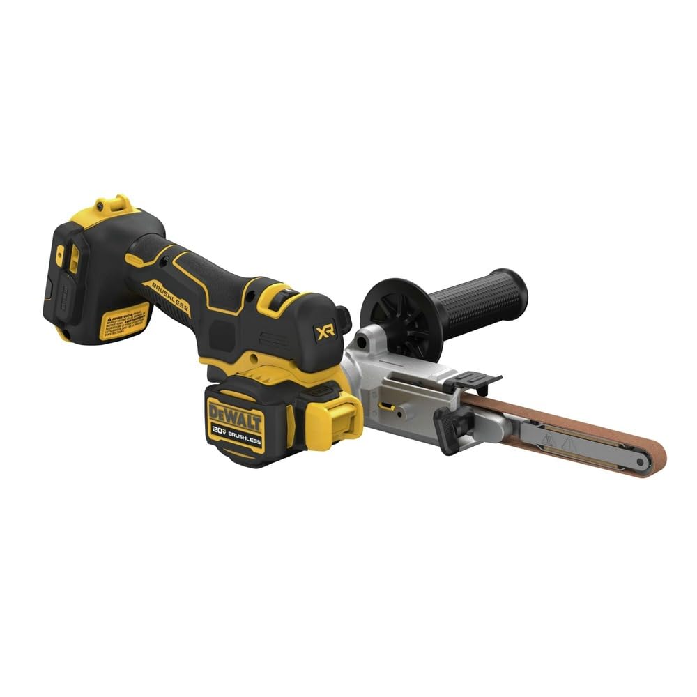 DEWALT Cordless 20V MAX XR Bandfile Power Tool Belt Sander, Bare Tool Only (DCM200B)