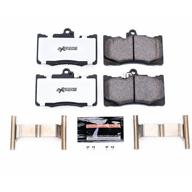 Power Stop Z26 Front Brake Pads Z26-1586 For GS200t, GS300, GS350, GS450h, IS200t, IS300, IS350, RC200t, RC300, RC350 [Model Specific]