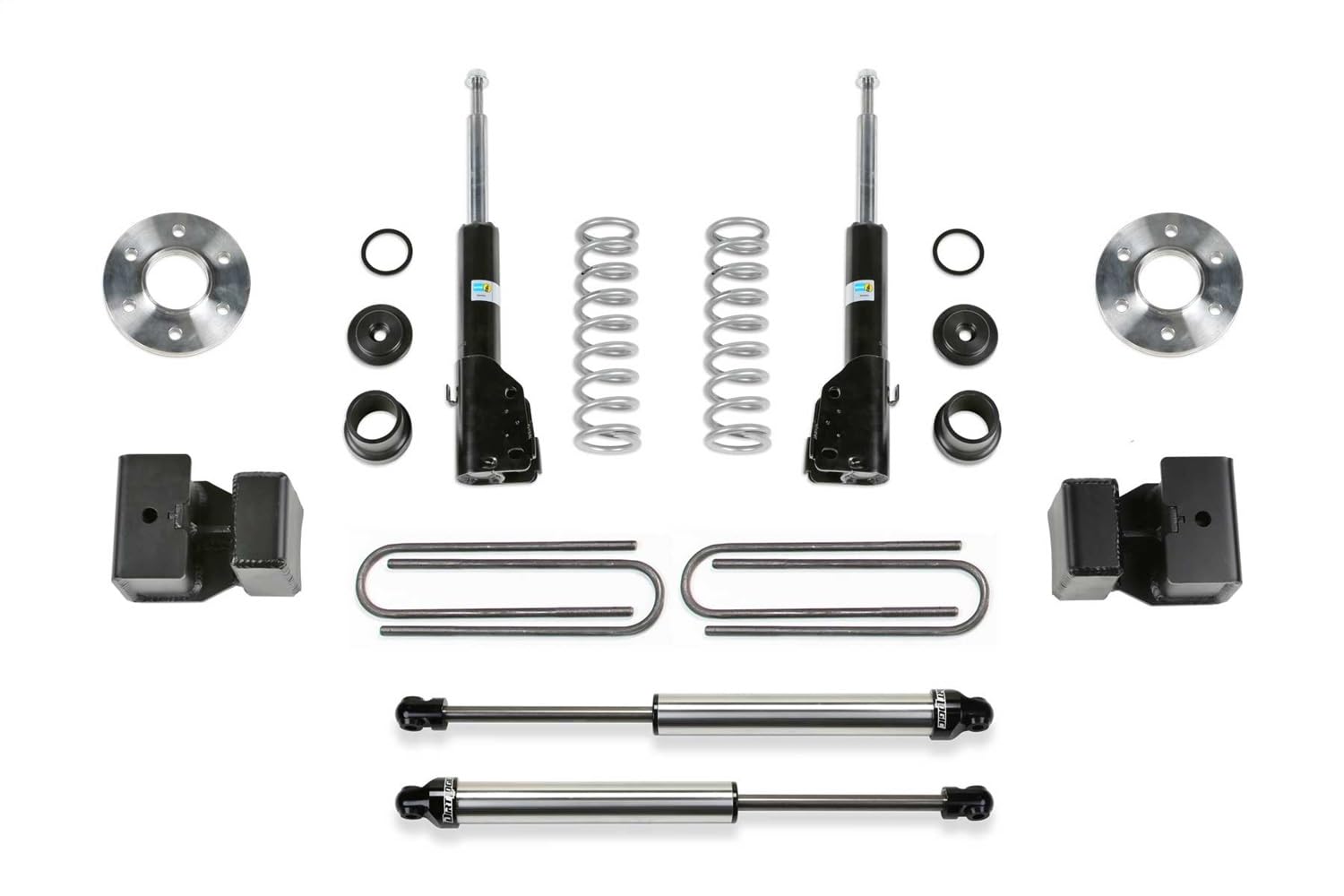 K9007DL Fabtech Motorsports 1.5 Coil Assist Kit W/ B4