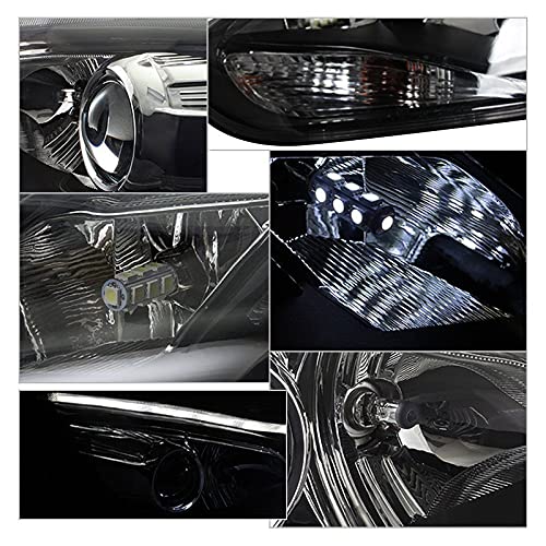 Projector Headlight Spyder Auto PRO-JH-FF12-LED-BK